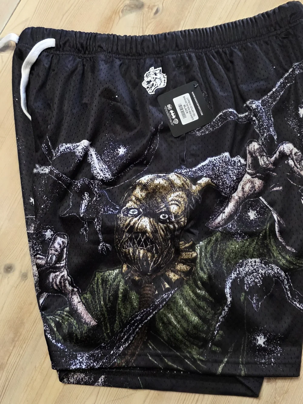 Darc Sport x Batman Bane And The Crow Mesh Shorts Men’s 2XL 751/1000 NWT
